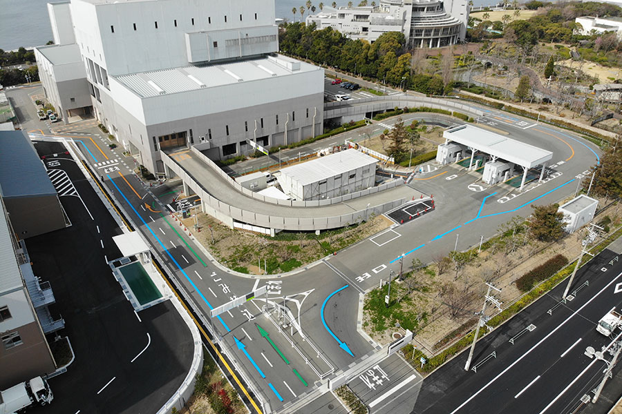 焼却施設内サイン工事